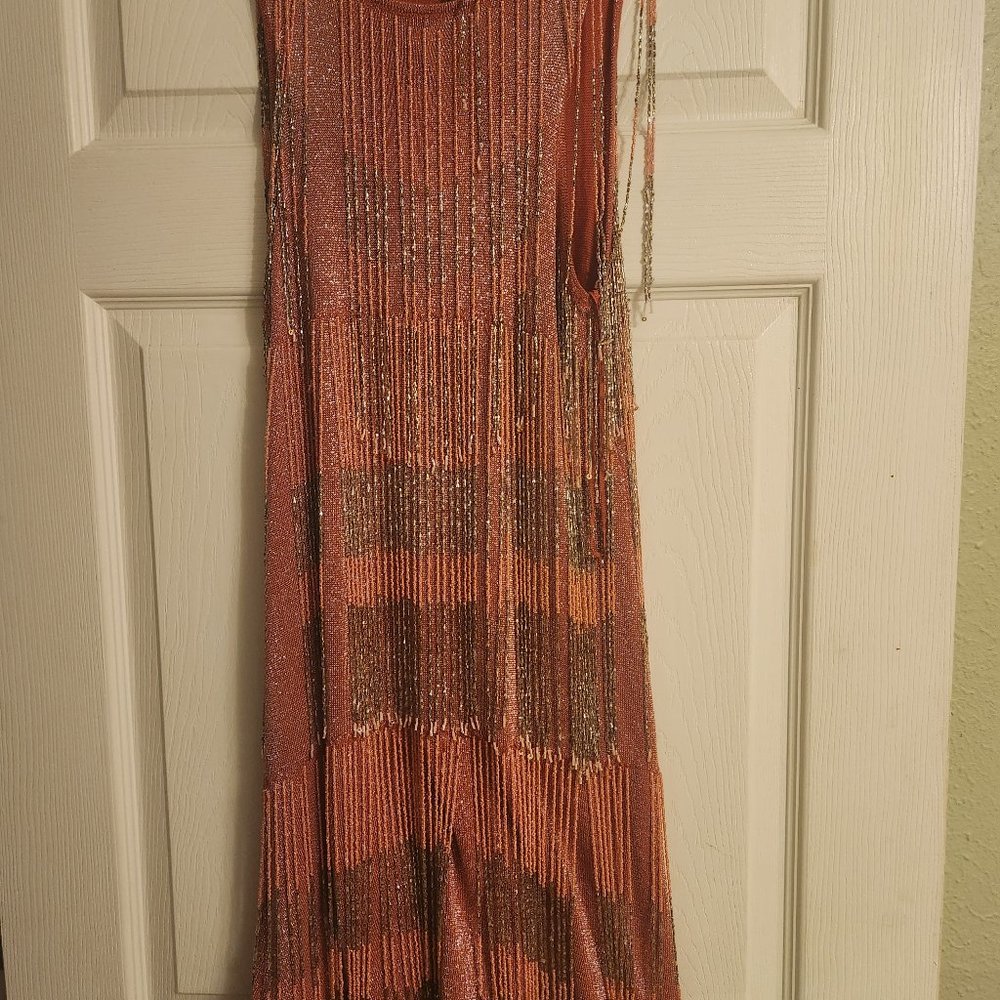 Zara limited edition fringe dress